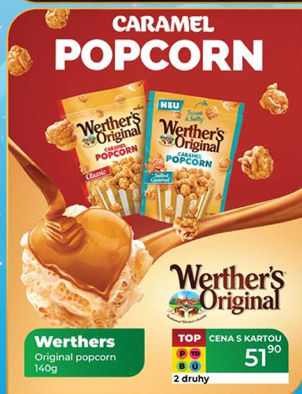 Werthers Original popcorn 140g 
