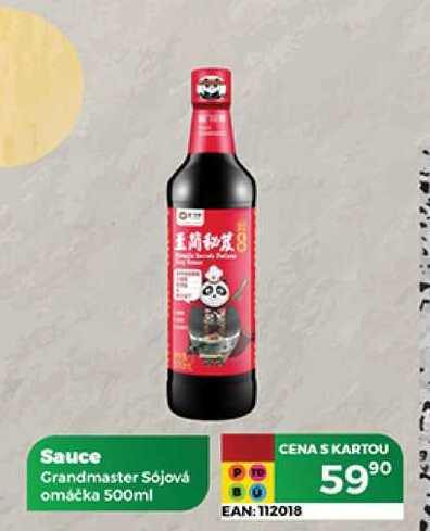 Sauce Grandmaster Sójová omáčka 500ml 