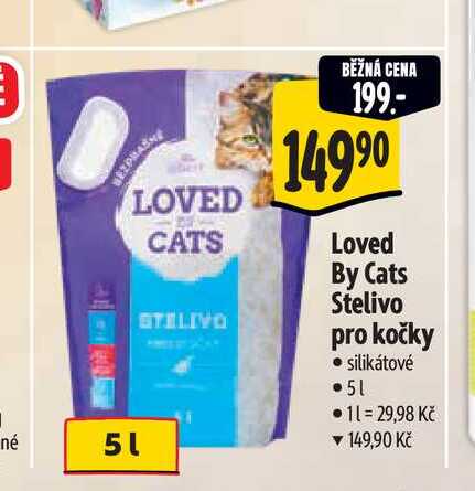 Loved By Cats Stelivo pro kočky 5 l
