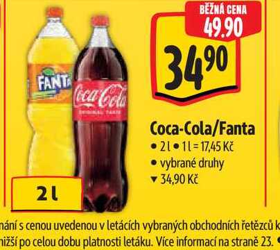 Coca-Cola 2 l
