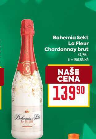 Bohemia Sekt La Fleur Chardonnay brut 0,75l
