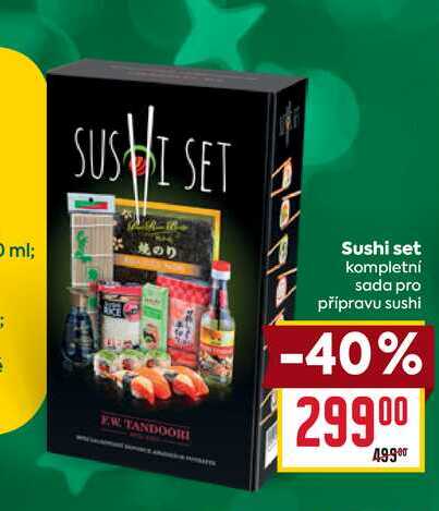 Sushi set kompletní sada pro přípravu sushi