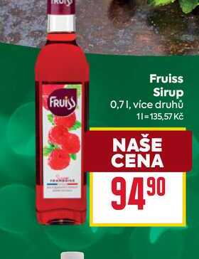 Fruiss Sirup 0,7l