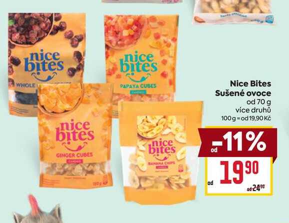 Nice Bites Sušené ovoce od 70 g 