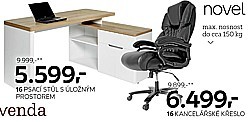 16: Psací stůl s úložným prostorem