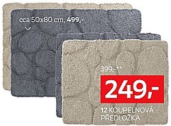 12: Koupelnová předložka Steine
