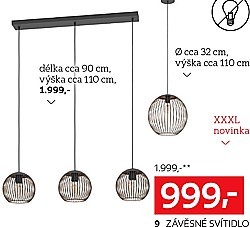 9: Závěsné svítidlo Almanzora