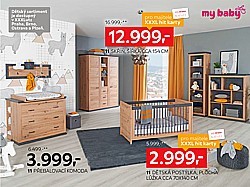 11: Dětský pokojíček Benton - přebalovací komoda