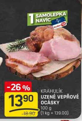 UZENÉ VEPŘOVÉ OCÁSKY 100 g 