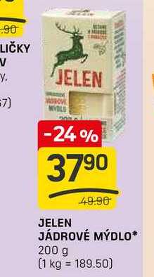 JELEN JÁDROVÉ MÝDLO 200 g