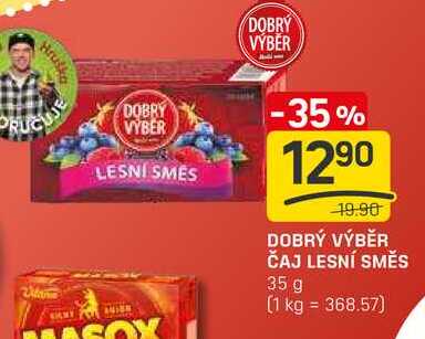DOBRÝ VÝBĚR ČAJ LESNÍ SMĚS 35 g 
