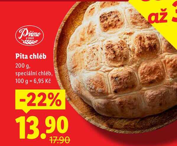 Pita chléb, 200 g