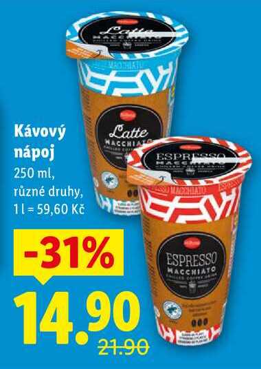 Kávový nápoj, 250 ml