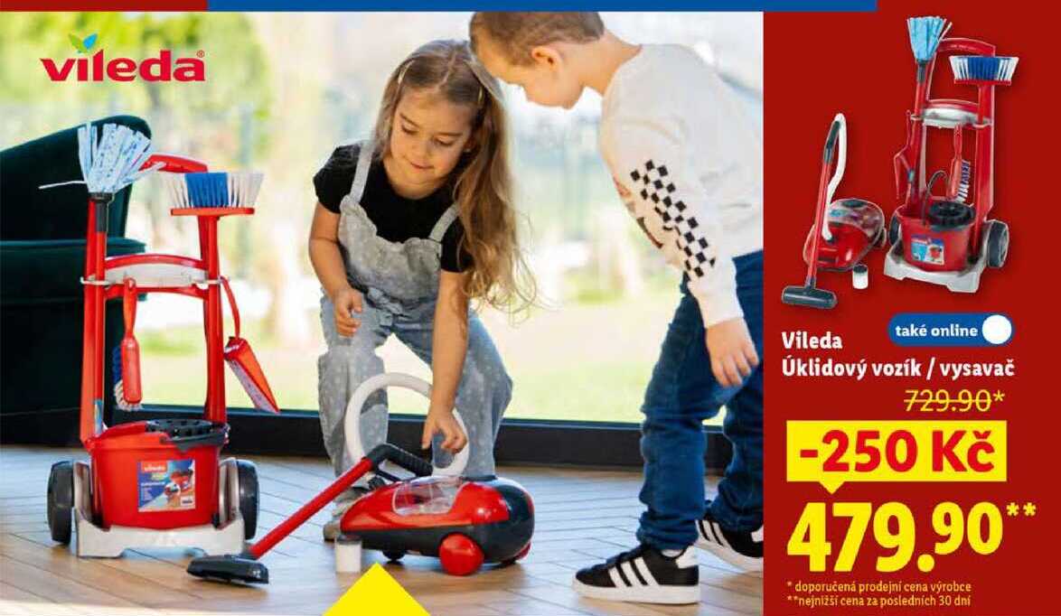 Vileda Úklidový vozík/vysavač 