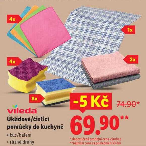 Úklidové/čisticí pomůcky do kuchyně 