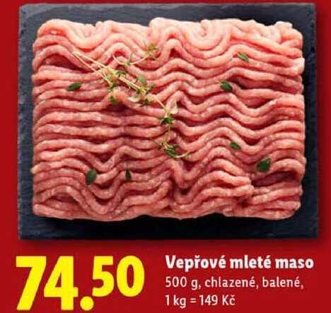 Vepřové mleté maso, 500 g
