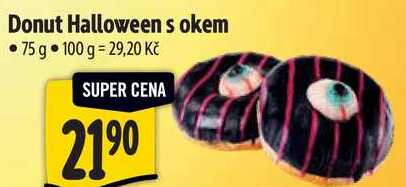 Donut Halloween s okem, 75 g