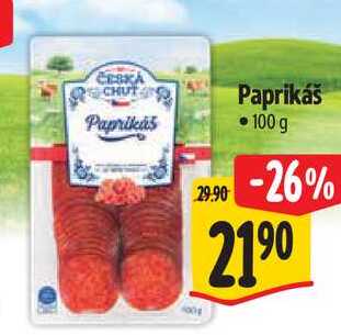 Paprikáš, 100 g