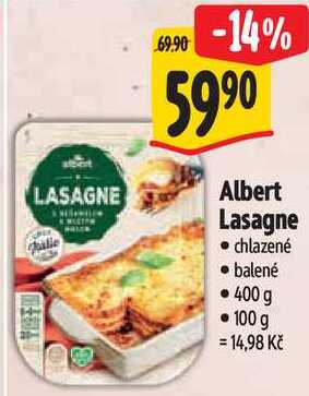 Albert Lasagne, 400 g