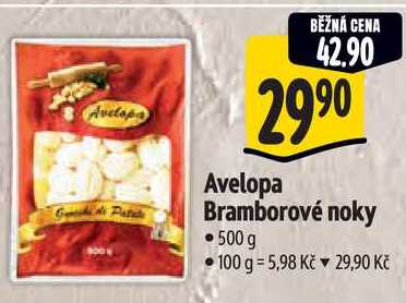 Avelopa Bramborové noky, 500 g