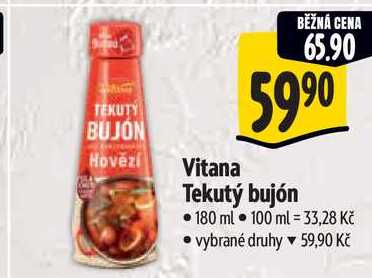 Vitana Tekutý bujón, 180 ml 