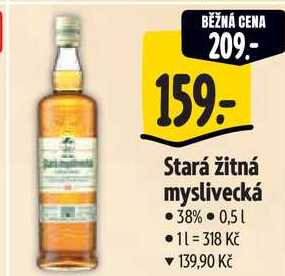 Stará žitná myslivecká , 0,5 l