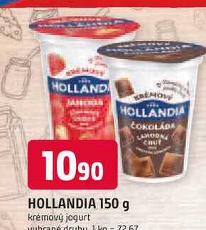 Hollandia Krémový jogurt 150g