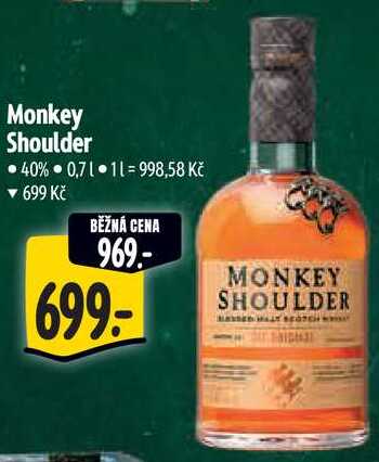 Monkey Shoulder, 0,7 l