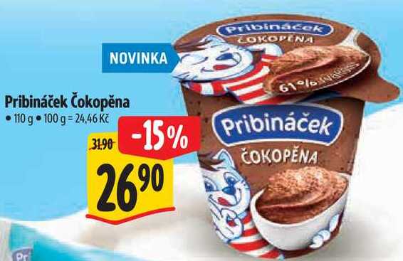 Pribináček Čokopěna, 110 g
