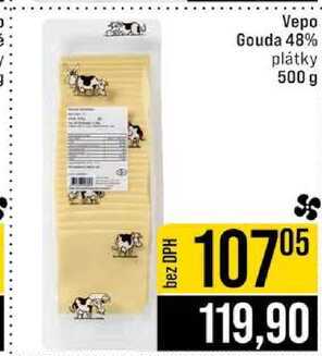 Vepo Gouda 48% plátky 500 g 