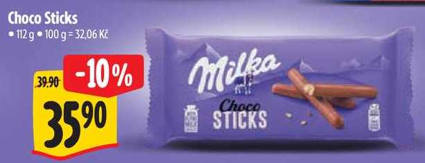 Choco Sticks, 112 g 