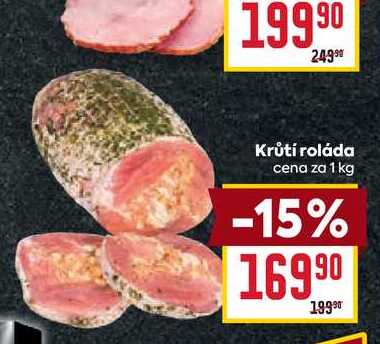 Krůtí roláda cena za 1 kg