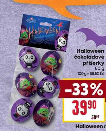 Halloween čokoládové příšerky 60 g 