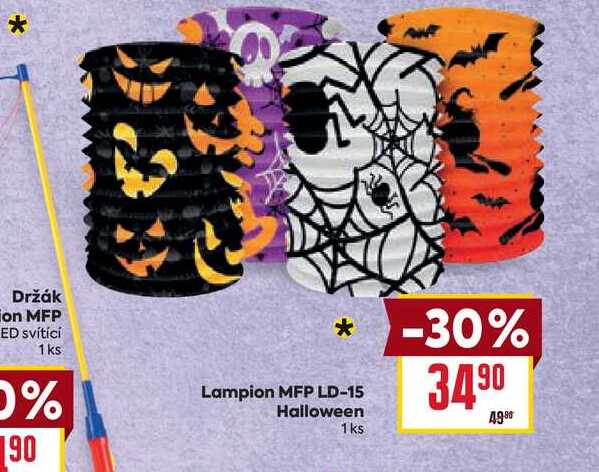 Lampion MFP LD-15 Halloween 1ks