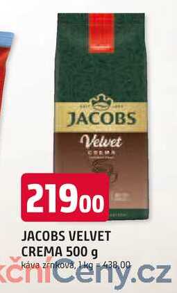 JACOBS VELVET CREMA 500 g 