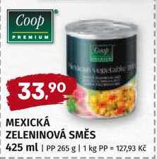 Coop PREMIUM MEXICKÁ ZELENINOVÁ SMĚS 425 ml  