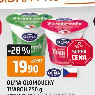 OLMA OLOMOUCKÝ TVAROH 250 g