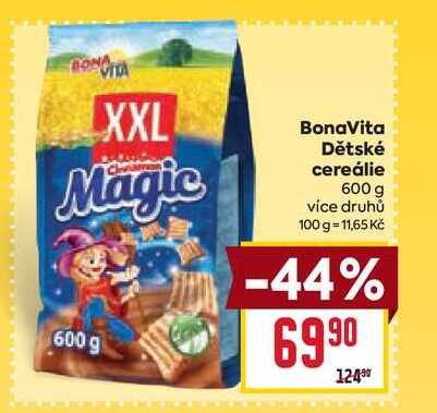 BonaVita Dětské cereálie 600 g 