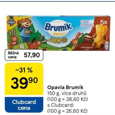 Opavia Brumík, 150 g