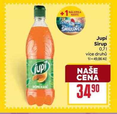 Jupí Sirup 0,7l