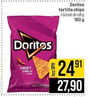 Doritos tortilla chips 100 g 