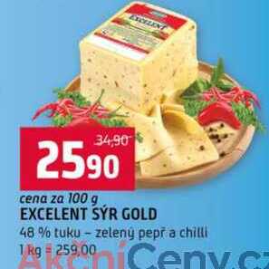 Excelent sýr gold 100g