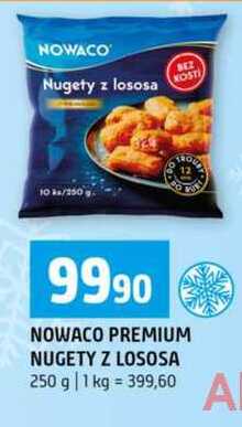 Nowaco premium nugety z lososa 250g