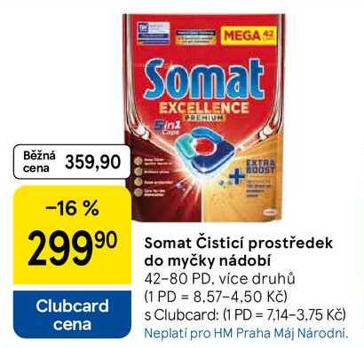 Somat Čisticí prostředek do myčky nádobí 42-80 PD