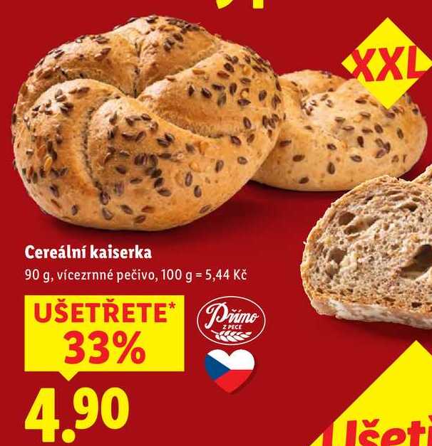 Cereální kaiserka, 90 g