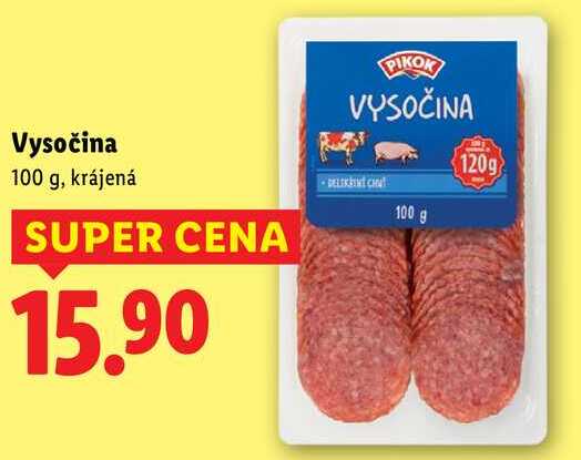 Vysočina, 100 g