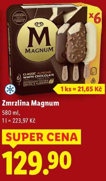 Zmrzlina Magnum, 580 ml