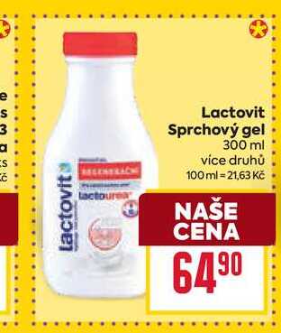 Lactovit Sprchový gel 300 ml 