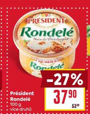 Président Rondelé 100g