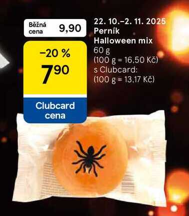 Perník Halloween mix, 60 g 
